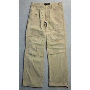 HAWX Work Gear Men’s 33x32 Tan Double Knee Carpenter Utility Work Pants